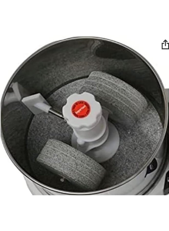 بريمير مطحنة رطبة من بريمير سعة 2 لتر مع ميل – مطحنة قوية لطحن عجين الإيدلي والدوسا والمزيد - Image 4